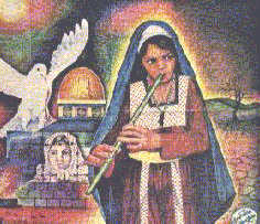 suonatrice di flauto