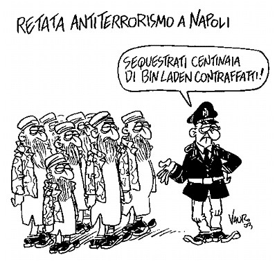 vignetta di Vauro sul terrorismo islamico
